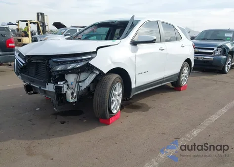 2024 Chevrolet Equinox Fwd Lt из США, поврежденный, VIN 3GNAXKEG3RL279002